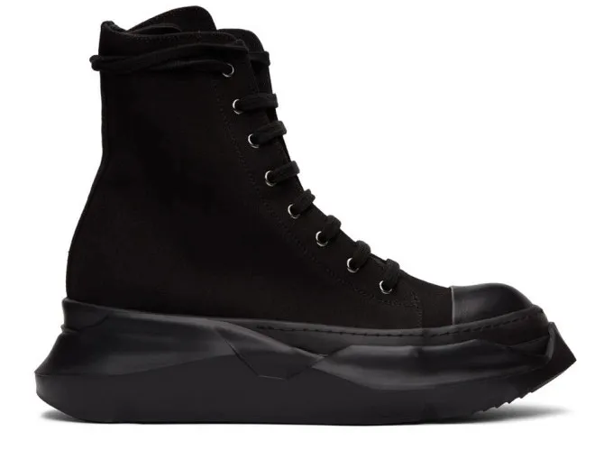 Rick Owens DRKSHDW Abstract High Top Sneakers