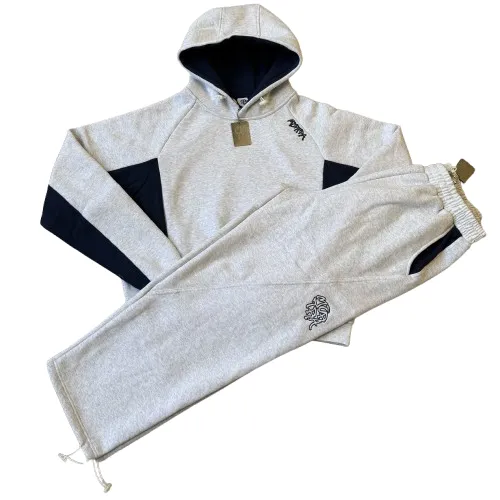 Mertra Perfect Tracksuit Light Grey Hoodie + Pants